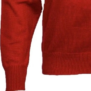 เพิ่มโลโก้แบบกำหนดเองของคุณเองบนเสื้อคาร์ดิแกนอะคริลิคทรงวีแบบยูนิเซ็กซ์ ปักตัวอักษร งานถักนิตติ้ง สำหรับวิทยาลัย - Product Image 3