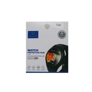 Película protectora para reloj inteligente D38, protección de pantalla, cobertura de 360 ​​grados, antiarañazos, HD transparente - Product Image 1