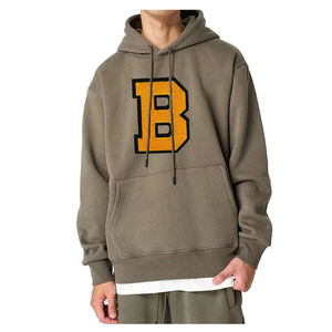 Sudadera con Capucha Personalizable de Primera Calidad, 100% Algodón Felpa, con Bolsillo, Bordado 3D, Corte Regular, Colores y Logotipos Personalizados, Venta al Por Mayor - Product Image 3