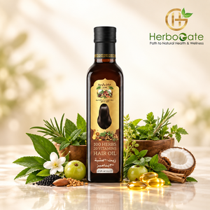 Aceite Capilar con 100 Hierbas y 30 Vitaminas, Aceite Capilar Botánico Premium, Fórmula con Extractos Herbales, Cuidado Nutritivo del Cuero Cabelludo, Enriquecido con Vitaminas - Product Image 4