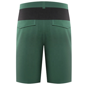 Pantalones cortos de gimnasio de algodón premium para hombre, pantalones cortos deportivos ajustados con cordón y bolsillos laterales para hombre - Product Image 3