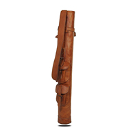 Sac de golf classique en cuir PU avec bandoulière, haute qualité, léger, grande capacité, fermeture éclair Roziv Sports