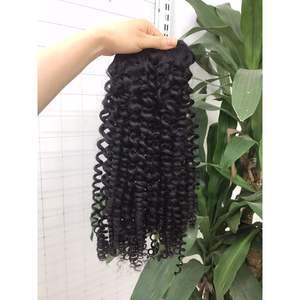 Extensiones de cabello Remy vietnamita de la mejor calidad 100%, máquina de rizos profundos, paquetes de cabello humano de trama - Product Image 5