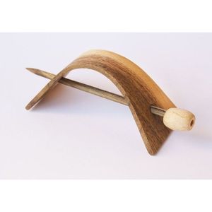 Palillo para el Cabello de Madera Premium Hecho a Mano, Accesorio para el Cabello de Primera Calidad, Exportador de Artesanías de Bambú y Madera - Product Image 1