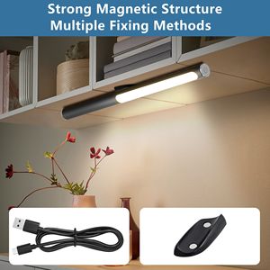 Lampe de bureau LED, corps en aluminium réglable à 360°, port USB, 5 modes de luminosité réglables pour la lecture et les travaux manuels - Product Image 5