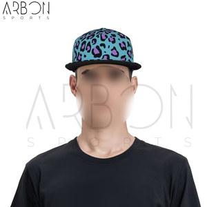 Nueva Llegada, Servicio OEM ODM, Gorras de 5 Paneles de Alto Rendimiento con Visera Plana Ajustable, Impresión de Logotipo Totalmente Personalizada y de Alta Calidad - Product Image 6