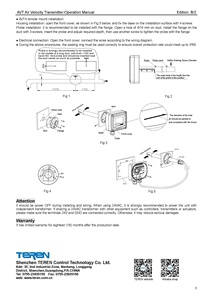 Transmisor de velocidad de aire AVT - Product Image 3