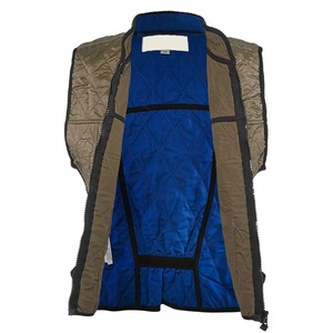 Chaleco Acolchado sin Mangas para Mujer, Cortavientos, con Cierre de Cremallera, Color Sólido, Ropa Ecuestre - Product Image 3