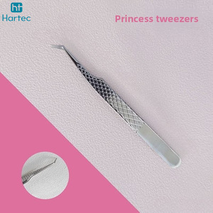 Pinzas para Pestañas de Acero Inoxidable Puntiagudas, Pinzas para Extensión de Pestañas Mega Volumen Más Vendidas, Pinzas de Agarre Preciso Probadas a Mano, Herramientas para Pestañas - Product Image 2