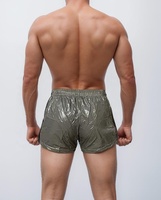 Shorts de sport décontractés pour hommes en toile et élasthanne/polyester, personnalisables, avec poches, coupe oversize, cordon de serrage, respirants, mi-longs, vente en gros