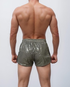 Shorts de sport en coton personnalisés pour hommes avec poches, décontractés et amples, pour la course à pied - Product Image 4