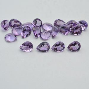 ลูกแพร์เหลี่ยมเพชรพลอยสไตล์บราซิลสีม่วงธรรมชาติ9มม. 11มม. ตัดอัญมณีหลวมแบบดั้งเดิมสินค้ายอดนิยมจากผู้ผลิตที่ได้รับการตรวจสอบแล้ว - Product Image 3