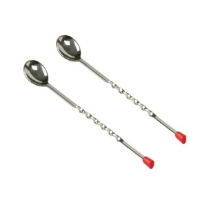 Juego de Coctelería Profesional de 9 Piezas en Acero Inoxidable Rojo, con Cubitera y Jigger, para Bar, Fiestas y Regalos - Product Image 3