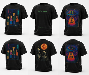 Camisetas Gráficas de Corte Regular Personalizadas, 100% Algodón, Estilo Urbano, con Estampados Delanteros y Traseros, Transpirables, para la Moda Urbana Moderna - Product Image 5