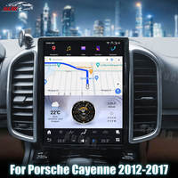 Autoradio Android 13 12,1'' avec écran Tesla, navigation GPS pour Porsche Cayenne 2012-2017, lecteur multimédia stéréo pour voiture