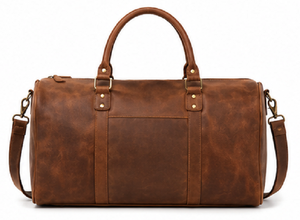 Vintage Leather Duffel Bag Luxury Travel Weekender Overnight Luggage <b>Handmade</b> Gym Bag High Quality Sport <b>Clothes</b> Wholesale - Product Image 2