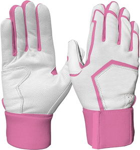 Gants de frappe de baseball pour adultes, cuir premium, logo d'équipe personnalisé, haute qualité, durables, respirants, séchage rapide - Product Image 4