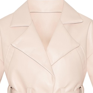 แจ็คเก็ตบอมเบอร์ทรงโอเวอร์ไซส์ ผ้าไหม/ผ้าฝ้าย กันลม สไตล์หรูหรา สตรีทแวร์ เอวปรับได้ ทรงหลวม พรีเมียม สำหรับคนเมือง - Product Image 2