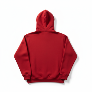 Sudadera con capucha y cremallera de alta calidad OEM personalizada con estampado puff, 500GSM, de peso pesado, oversize, para mujer, de forro polar grueso, con lavado ácido, estilo streetwear. - Product Image 4