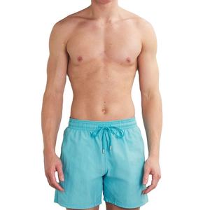 <b>Mens</b> Solid Four Way Stretch Quick Dry Breathable Swim <b>Trunks</b> Polyester Fishing Board Shorts Custom OEM Beach Shorts - Product Image 3
