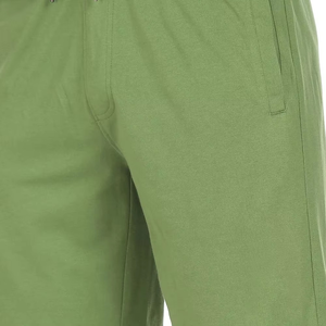 Achetez maintenant des shorts en molleton uni pour hommes, en coton doux, OEM ODM, vente en gros, shorts décontractés pour le fitness - Product Image 2