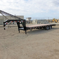 Remolque de Plataforma Plana de Alta Calidad para Minicargadoras de 1-3 Toneladas, Remolque de Transporte de Carga con Plataforma de Acero Resistente, con el Mejor Descuento