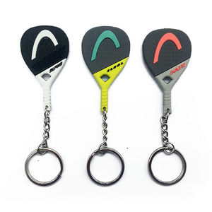 Llavero de Padel Personalizado de PVC Suave con Logotipo en Relieve 3D, Regalo Promocional con Tamaño Personalizado - Product Image 6