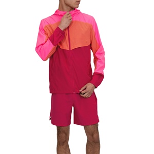 Conjunto de pantalones cortos cortavientos personalizados de alta calidad para hombre, ajuste relajado, conjunto corto de nailon transpirable de poliéster 100% para hombre 2026 - Product Image 2