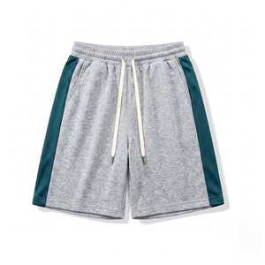 Shorts de sport décontractés pour hommes, respirants, avec empiècements latéraux en mesh, pour la gym, la course et l'entraînement, taille élastique avec cordon de serrage, légers - Product Image 5