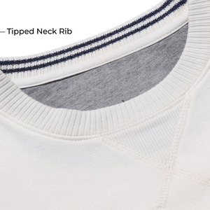 Sudadera casual de moda con logotipo personalizado disponible, sudadera de cuello redondo para hombre, sudadera de algodón premium para venta en línea. - Product Image 6