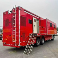 Véhicule de communication et de commandement d'urgence Sinotruk SITRAK 6*4, abri de commandement pour les opérations de sauvetage incendie |   Camion de Commande et de Répartitionnement Intégré