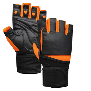 Guantes Deportivos de Piel de Alta Calidad para Entrenamiento, Fitness, Uso en Exteriores, Levantamiento de Pesas, Guantes de Gimnasio para Hombre con Talla Personalizada - Product Image 1