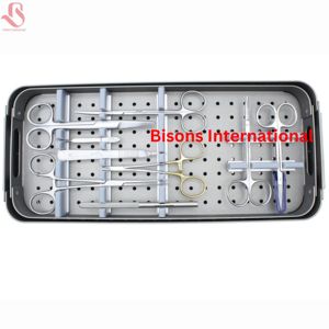 ชุดอุปกรณ์ผ่าตัดตาแบบขายส่ง ชุดเครื่องมือผ่าตัดตาครบชุด ทำจากสแตนเลส ใช้ซ้ำได้ - Product Image 3