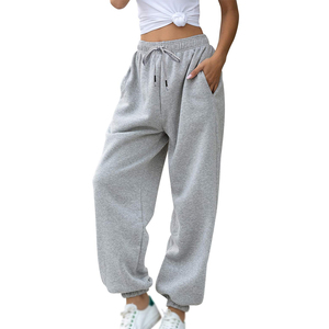 Pantalon de sport décontracté taille haute pour femme, longueur intégrale, nouvelle mode 2026, style streetwear, faible MOQ - Product Image 3