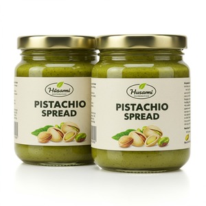 Pâte à tartiner aux pistaches en grande quantité, crème de pistaches premium pour pâtisserie, garniture de gâteau, dessert, crème glacée, vente en gros - Product Image 2