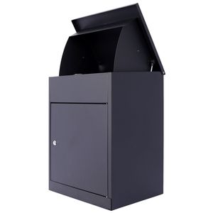 Buzón de Paquetería Extra Grande de Acero Galvanizado, Montado en Pared, con Cerradura, Antirrobo, para Entrega de Paquetes en Exteriores - Product Image 2