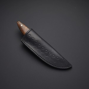 Handmade Fixed Blade Outdoor Utility Knife with Natural Wood Handle Stainless Steel Full Tang Custom <b>Craft</b> Knife OEM ODM - Product Image 4