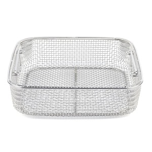 Panier de rangement en métal à mailles robustes, solution de rangement polyvalente pour la maison - Product Image 1