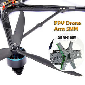 Dron FPV de fibra de carbono de 10 pulgadas con motor sin escobillas 2807 2810 KV1300 1500 y accesorios de cámara de visión nocturna - Product Image 3