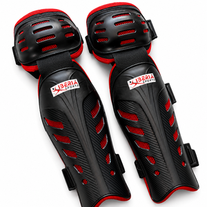 Espinilleras de Hockey sobre Hielo IBERIA Premium |   Espinilleras Protectoras Personalizadas con Protección Contra Impactos, Diseño Transpirable y Correas Ajustables (Resistentes) - Product Image 1