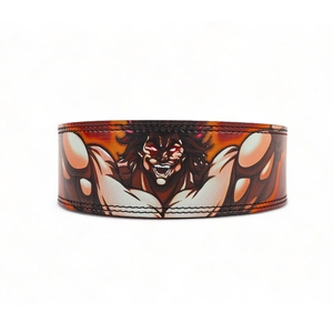 Ceinture de musculation pour homme en cuir artificiel, réglable, avec boucle de maintien lombaire, pour entraînement de force en salle de sport - Product Image 3
