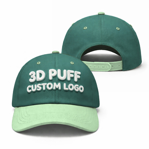 Gorras de Estilo Urbano Personalizadas, Transpirables, Ligeras, de Secado Rápido, Ajustables, Gorras de Béisbol Casuales con Impresión 3D en Relieve - Product Image 5