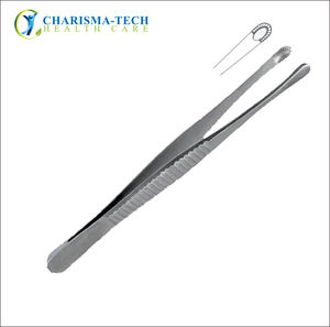 CHARISMA-TECH - Pinzas de Disección Manuales Modelo Ruso CHC-1024, Pinzas Quirúrgicas para Agarrar Tejidos, Instrumentos Ortopédicos, Venta al Por Mayor - Product Image 2