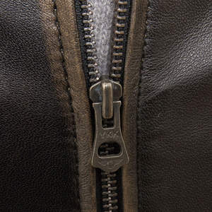 Veste en cuir décontractée classique inspirée des tendances du style américain, imperméable, pour homme, avec option de logo sur le devant - Product Image 6