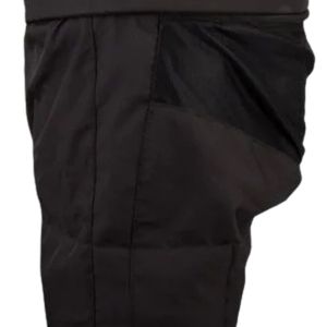 Shorts de hockey sur glace rembourrés pour hommes, noir et gris, en polyester, pantalon de protection sportif, ceinture réglable, vêtements de performance pour l'entraînement - Product Image 6