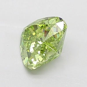 Diamant vert fantaisie de 2,00 carats, forme cœur, pureté VS2, certifié IGI, diamant vert de luxe cultivé en laboratoire - Product Image 2