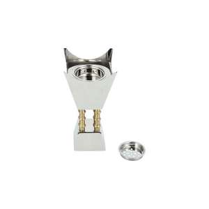 Brûleur d'encens Bakhoor en métal doré, moderne, écologique, multifonctionnel, diffuseur d'aromathérapie, qualité supérieure, bon prix - Product Image 4