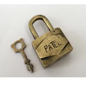 Durable Metal <b>Padlock</b> Secure Lock for Cabinets Gates Toolboxes and Storage Facilities - Product Image 2