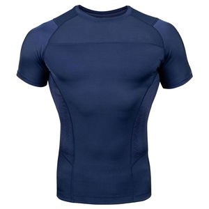Camiseta Deportiva de Manga Larga de Compresión con Paneles de Malla de Secado Rápido de Alta Calidad para Mujer - Product Image 1