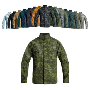 Chaqueta de Camuflaje Digital para Actividades al Aire Libre, OEM ODM, Manga Larga, Ligera, Resistente al Viento, Ropa de Trabajo - Product Image 1